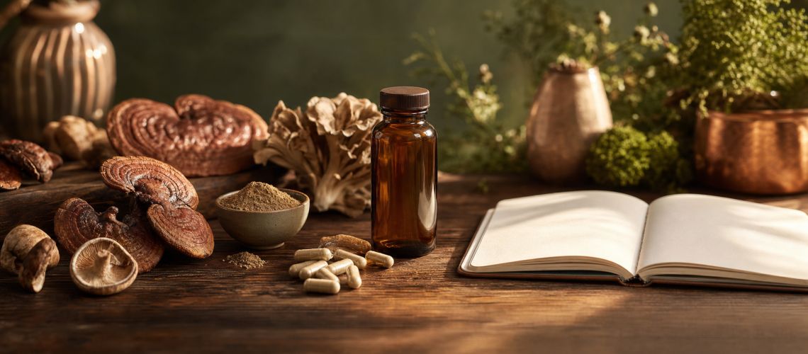 Champignons en compléments alimentaires
