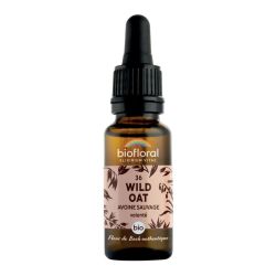 Biofloral Flb 36 Wild Oat, Avoine Sauvage - Bio Demeter - Compte-gouttes 20ml