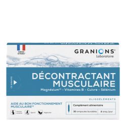 Granions Décontractant musculaire - 30 ampoules