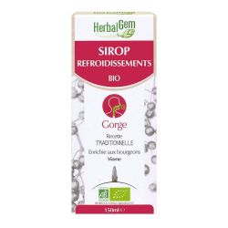 Herbalgem Sirop refroidissements - Bio - 150ml
