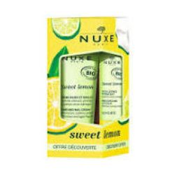 Nuxe Duo gourmand mains et lèvres Sweet Lemon