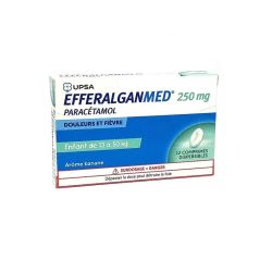 Efferalganmed dispersibles 250 mg - 12 Comprimés (banane)