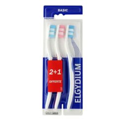 Trio de brosses à dents Medium