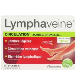 Lymphaveine circulation jambes chevilles 30 comprimés