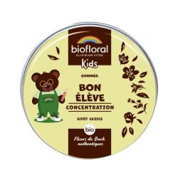 Biofloral Bon Eleve pour enfants, Cassis - Bio - Gommes