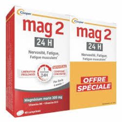 Mag 2 24h Magnesium Marin 2x40 Comprimes