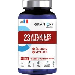 Granions 23 Vitamines - Energie Vitalité - 90 comprimés
