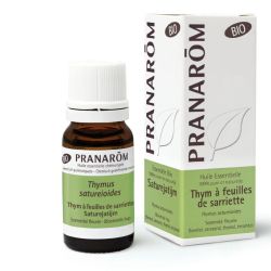 Pranarôm Huile Essentielle de Thym à feuilles de sarriette - Bio - 10ml