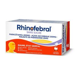 Rhinofebral sans sucre 8 sachets