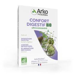 Arkofluides confort digestif 20 ampoules