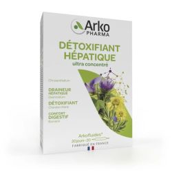 Arkofluides détoxifiant hépatique 20 ampoules