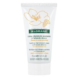 Klorane crème dépilatoire visage et zones sensibles 75ml