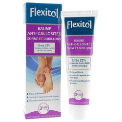 Flexitol Baume Anti-Callosités 22% d'Urée Corne et durillons 56g