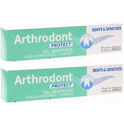 Arthrodont Protect Gel, Dentifrice fluoré gencives sensibles - 75ml