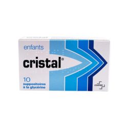 Suppositoire Enfant Cristal - Boîte de 10