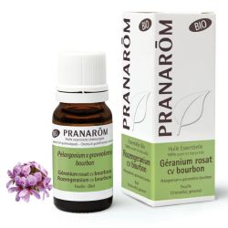 Pranarôm Huile Essentielle de Géranium rosat cv bourbon - Bio - 10ml