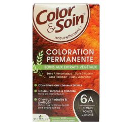 Color & Soin coloration permanente 6A Blond foncé cendré