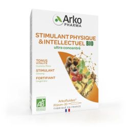 Arkofluides stimulant physique 20 ampoules