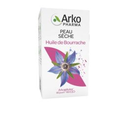 Arkogélules huile bourrache bio beauté de la peau 180 capsules