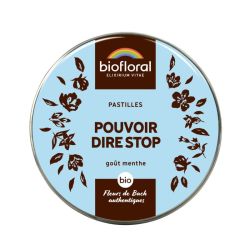 Biofloral Pouvoir dire Stop, Menthe - Pastilles