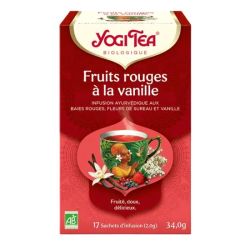 Fruits rouges à la vanille - 17 sachets