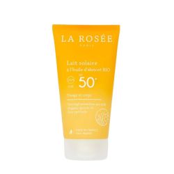 Lait solaire SPF 50+ à l'huile d'abricot Bio - 150ml