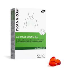 Aromaforce Capsules bronches aux Huiles Essentielles - Bio