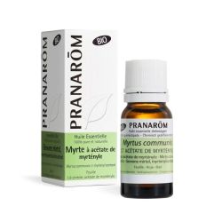 Pranarôm Huile Essentielle de Myrte à acétate de myrtényle - Bio - 10ml