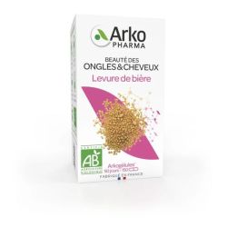 Arkogélules levure de bière beauté cheveux 150 gélules