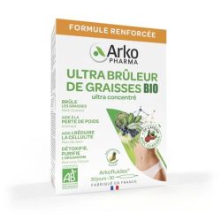 Arkofluides Ultra brûleur de graisses bio 30 ampoules