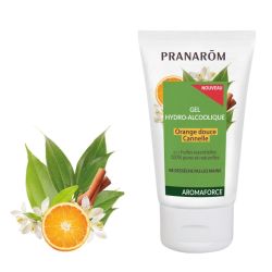 Aromaforce Gel hydro-alcoolique à l'orange douce et cannelle