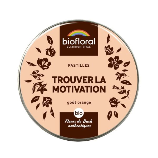 Biofloral Motivation, Orange - Pastilles