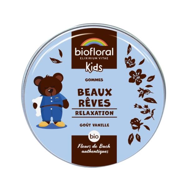 Biofloral Beaux Rêves pour enfants, Vanille - Bio - Gommes