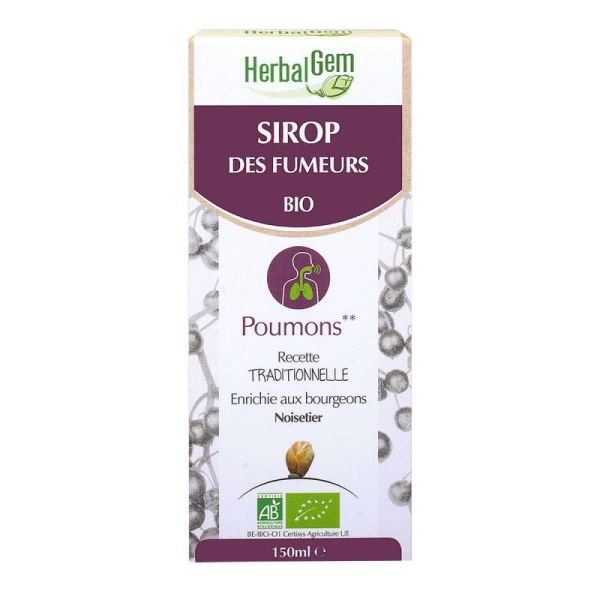 Herbalgem Sirop des fumeurs - Bio -150ml