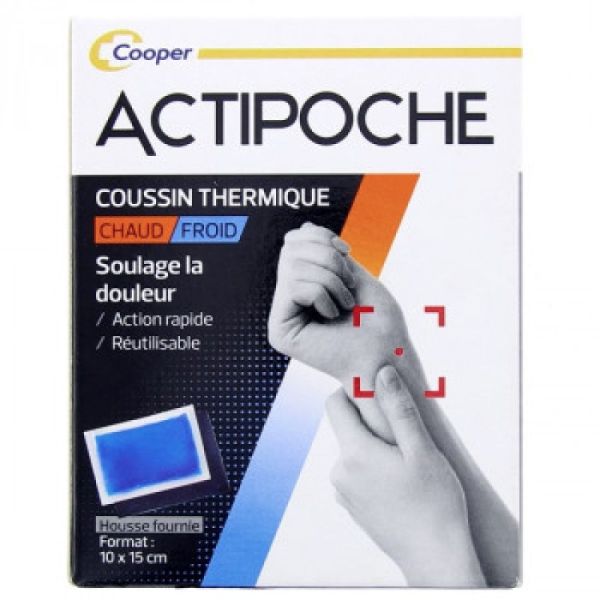 Actipoche Coussin Thermique chaud/froid 10x15cm
