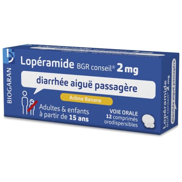Loperamide 2mg Biogaran - Comprimés orodispersibles