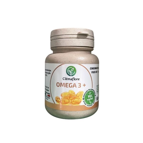Clémaflore Omega 3⁺ - 60 Capules