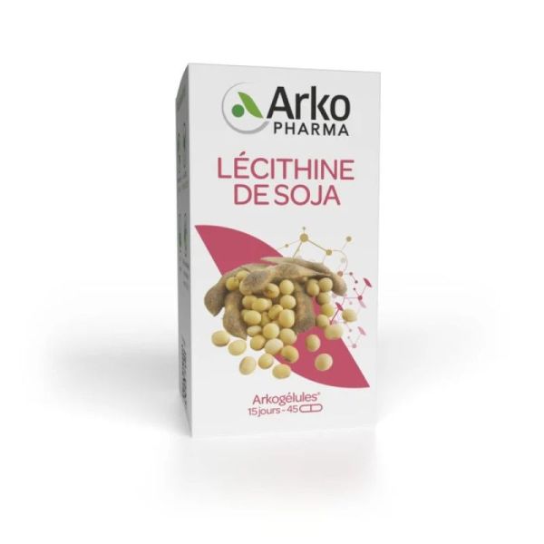 Arkogélules Lécithine de Soja - 45 Gélules