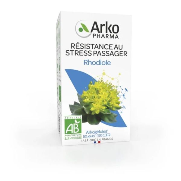 Résistance au stress passager Rhodiole 150 gélules