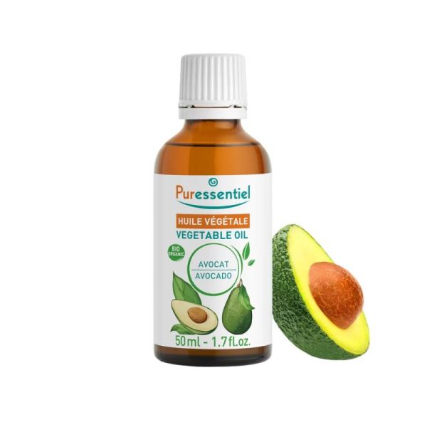 Puressentiel Huile Végétale Avocat - Bio - 50ml