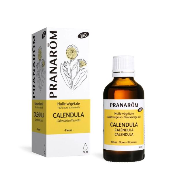 Pranarôm Huile Végétale de Calendula - Bio - 50ml