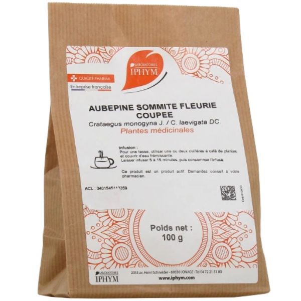 Iphym Aubépine - Sommité coupée - 250g