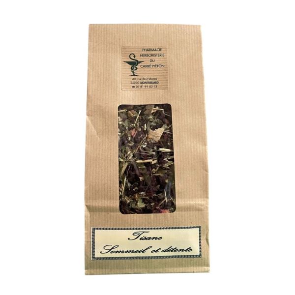 Tisane Carré Piéton - Sommeil et détente - 100g