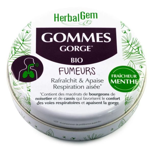Herbalgem Gorge Fumeur - Bio - Gommes