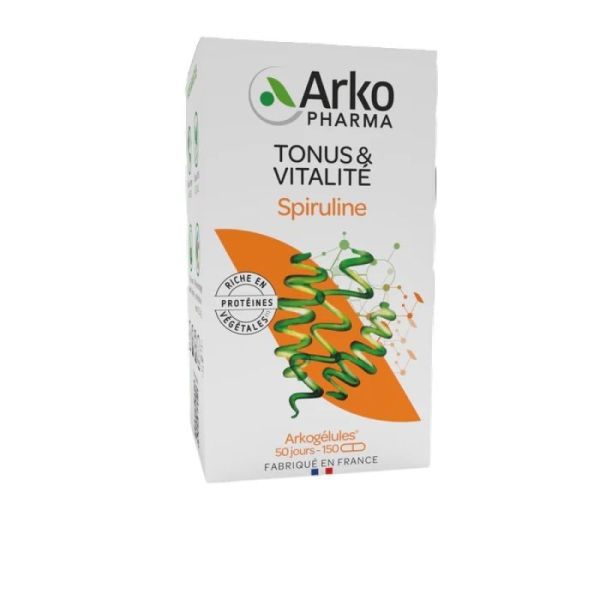 Arkogélules spiruline 150 gélules