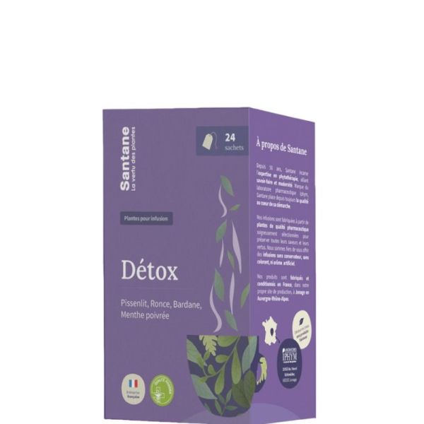 Santane Détox - Plantes pour infusion (Sachets)