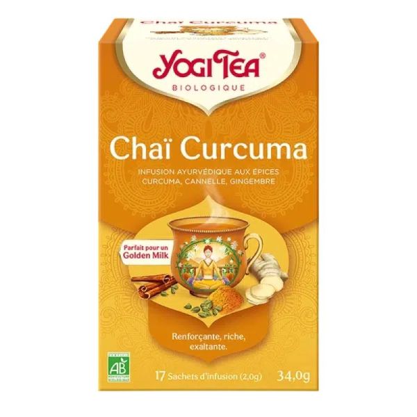 Chaï Curcuma Bio - 17 sachets