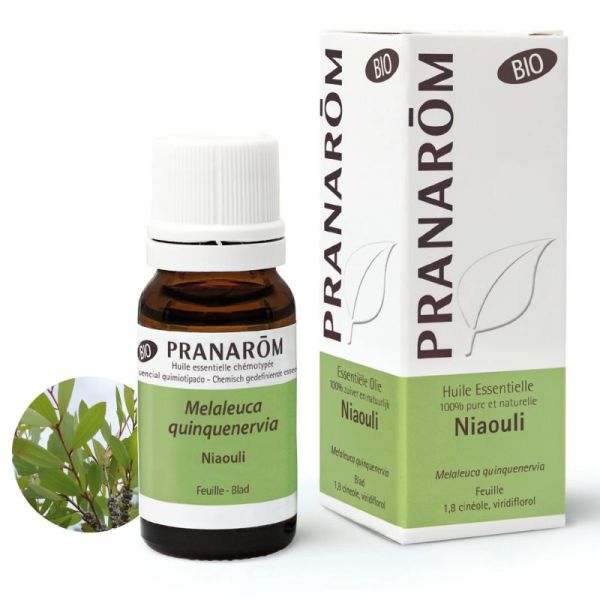 Pranarôm Huile Essentielle de Niaouli - Bio - 10ml
