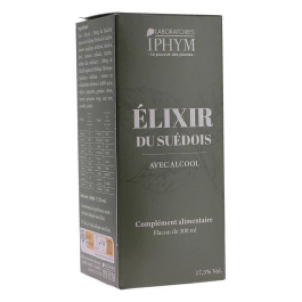 Elixir Suedois Iphym avec alcool 350mL