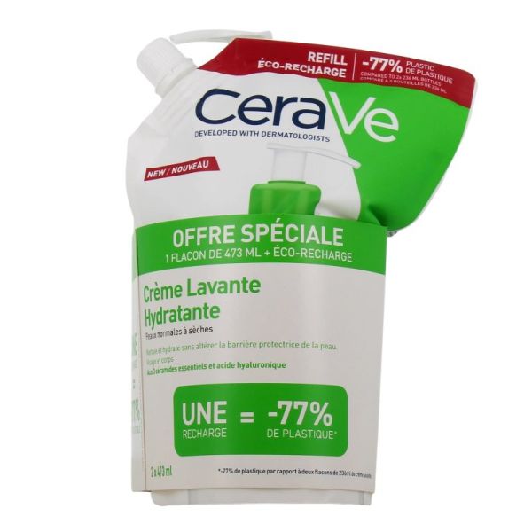 Recharge Crème Lavante Hydratante - 473ml
